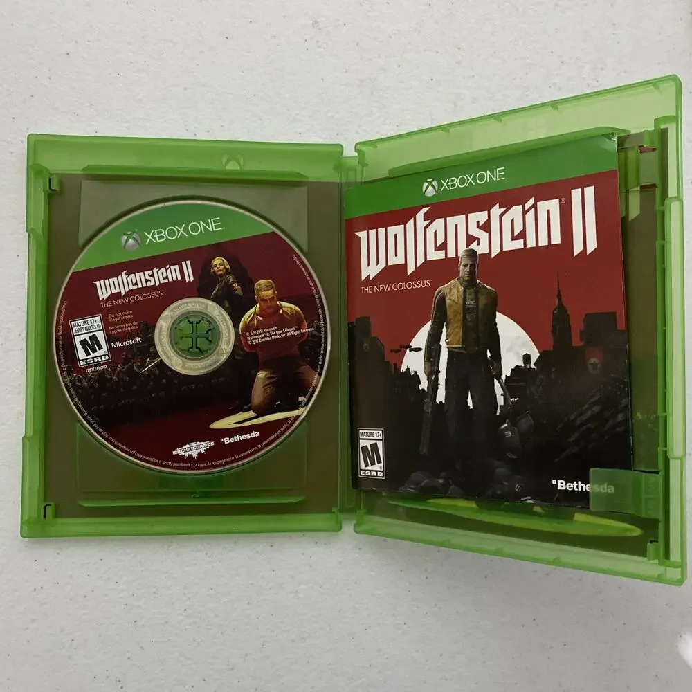 Xbox One Bundle Lot 4 Games Gears Of War 4 Ultimate Ed Fallout 76 Wolfenstein 2